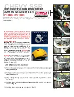 Предварительный просмотр 1 страницы Corsa 14254 Installation Instructions Manual