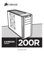 Corsair 200r Installation Manual preview