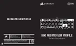 Preview for 1 page of Corsair 8COCH910D019 Manual