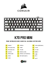 Corsair CH-9189010-BE Quick Start Manual предпросмотр