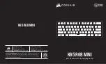 Preview for 1 page of Corsair CH-9194010-NA Manual