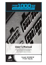 Preview for 1 page of Corsair CMPSU-1000HX User Manual