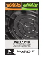 Preview for 1 page of Corsair CMPSU-450VX BRIEF User Manual