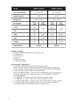 Preview for 6 page of Corsair CMPSU-450VX BRIEF User Manual