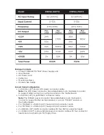 Preview for 5 page of Corsair CMPSU-TX650 User Manual