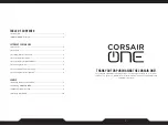 Предварительный просмотр 2 страницы Corsair CorsairONE i300 QSG Instruction Manual