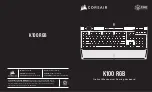 Corsair CUE K100 RGB Manual preview