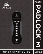 Corsair FLASH PADLOCK 3 Quick Start Manual preview