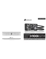 Corsair H100i GTX Quick Start Manual preview