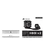 Corsair H80i v2 Quick Start Manual preview