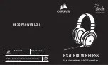 Corsair HS70 PRO WIRELESS User Manual preview