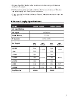 Preview for 3 page of Corsair HX520W User Manual