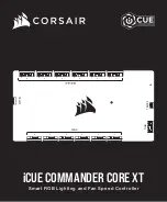 Предварительный просмотр 1 страницы Corsair iCUE COMMANDER CORE XT Quick Start Manual