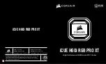 Предварительный просмотр 1 страницы Corsair iCUE H60i RGB PRO XT Manual