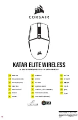 Corsair KATAR ELITE WIRELESS RGP0131 Instructions preview