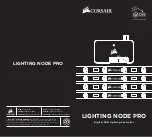 Предварительный просмотр 1 страницы Corsair LIGHTING NODE PRO Manual