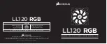 Corsair LL120 RGB Quick Start Manual preview