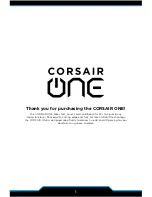 Preview for 5 page of Corsair ONE Instruction Manual