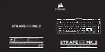 Corsair STRAFE RGB MK.2 Manual preview