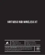 Preview for 7 page of Corsair VIRTUOSO RGB WIRELESS XT User Manual