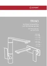 corsan CMB7115 TRINO Mounting Manual And User Manual предпросмотр