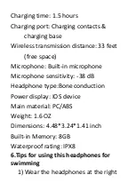 Preview for 6 page of Corsran Technology B20 User Manual