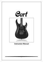 Preview for 1 page of Cort Action DLX Instruction Manual