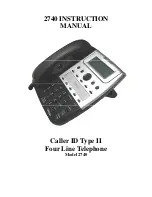 Cortelco 2740 Instruction Manual preview