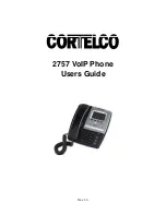 Cortelco 2757 User Manual preview