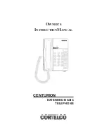 Preview for 1 page of Cortelco 3691 Owner'S Instruction Manual