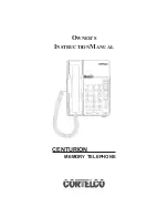 Cortelco 3693 Owner'S Instruction Manual preview