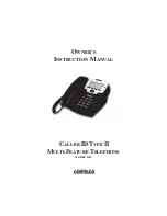 Cortelco 9120 Owner'S Instruction Manual preview