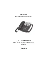 Cortelco 9125 Owner'S Instruction Manual preview