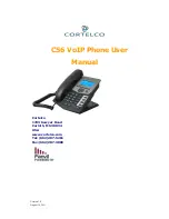 Cortelco C56 User Manual preview