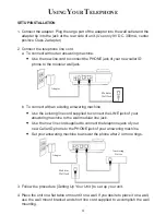 Предварительный просмотр 7 страницы Cortelco Colleague Owner'S Instruction Manual