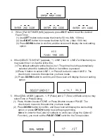 Предварительный просмотр 11 страницы Cortelco Colleague Owner'S Instruction Manual