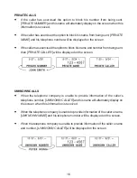 Предварительный просмотр 22 страницы Cortelco Medallion 3220 Owner'S Instruction Manual