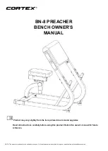 Preview for 1 page of Cortex BH-8 Owner'S Manual