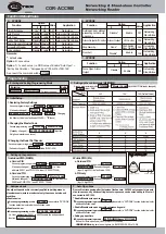 Preview for 3 page of Cortex COR-ACC900 Manual