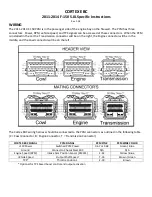 Preview for 1 page of Cortex EBC Specific Instructions