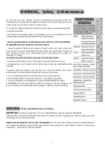 Preview for 2 page of Cortex Omega SDT-10 Owner'S Manual