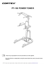 Cortex PT-150 POWER TOWER Manual preview