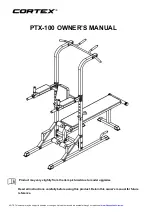 Cortex PTX-100 Owner'S Manual предпросмотр