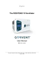 CorVent RESPOND 19 User Manual предпросмотр