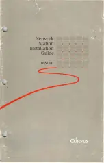 CORVUS OMNINET Network Station Installation Manual preview