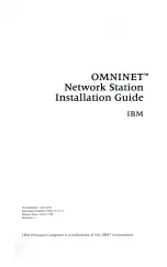 Preview for 3 page of CORVUS OMNINET Network Station Installation Manual