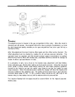 Предварительный просмотр 25 страницы Cosa 9610 Installation, Operation And Maintenance Manual