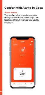 Предварительный просмотр 60 страницы Cosa Alarko Installation And User Manual