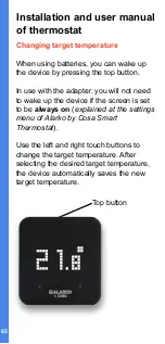 Предварительный просмотр 65 страницы Cosa Alarko Installation And User Manual