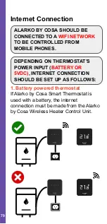 Предварительный просмотр 79 страницы Cosa Alarko Installation And User Manual